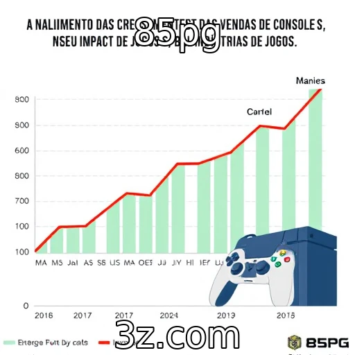 Crescimento das vendas de consoles na indústria de jogos